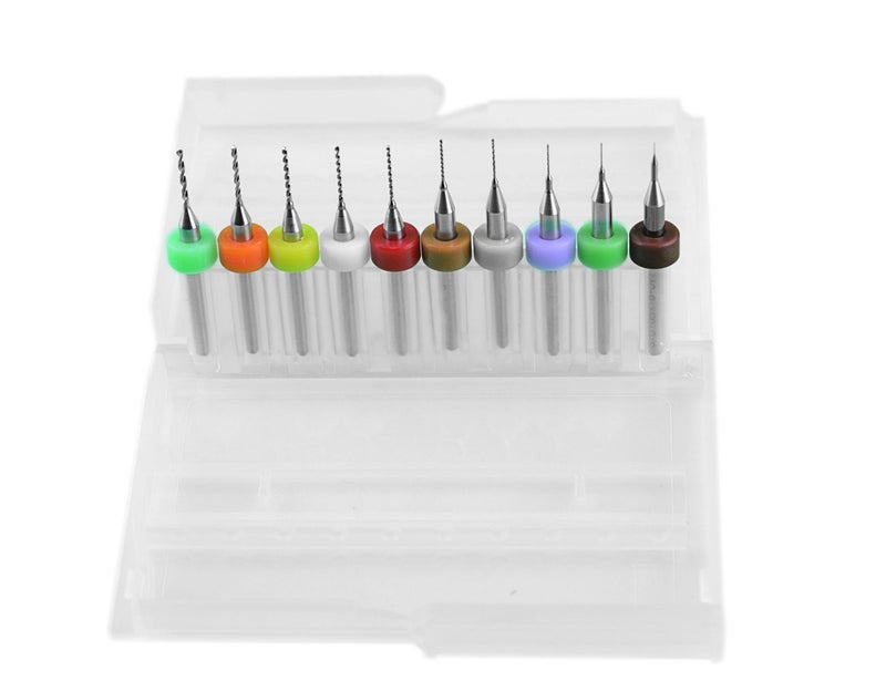 BGTXINGI XINGYHENG 20Pcs PCB Print Circuit Board Carbide Tungsten Steel Micro Drill Bits Set Shank 0.10mm to 1.0mm and 1.1mm to 2.0mm (1 Each) - Image 3